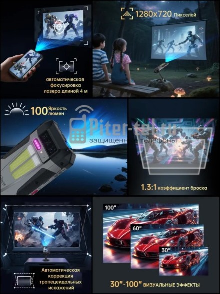 Смартфон Unihertz TANK 4 12/512Gb