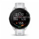 Умные часы Garmin Forerunner 165 Music с белым ремешком