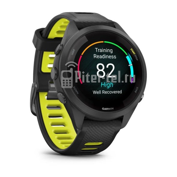 Умные часы Garmin Forerunner 265S с черным ремешком