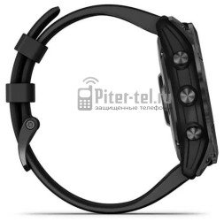 Умные часы Garmin Fenix 7X Solar, Сланцево-серый с черным ремешком