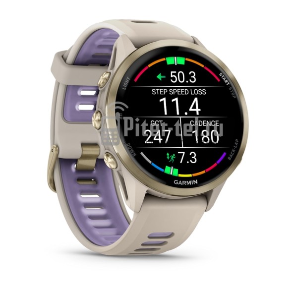 Умные часы Garmin Forerunner 970 Titanium Gold/Grey