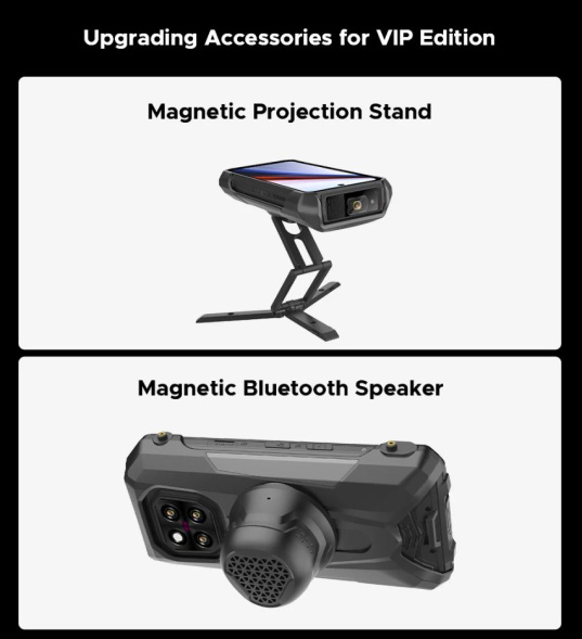 Смартфон Doogee V Max Play Projector 16/512Gb Armor Black