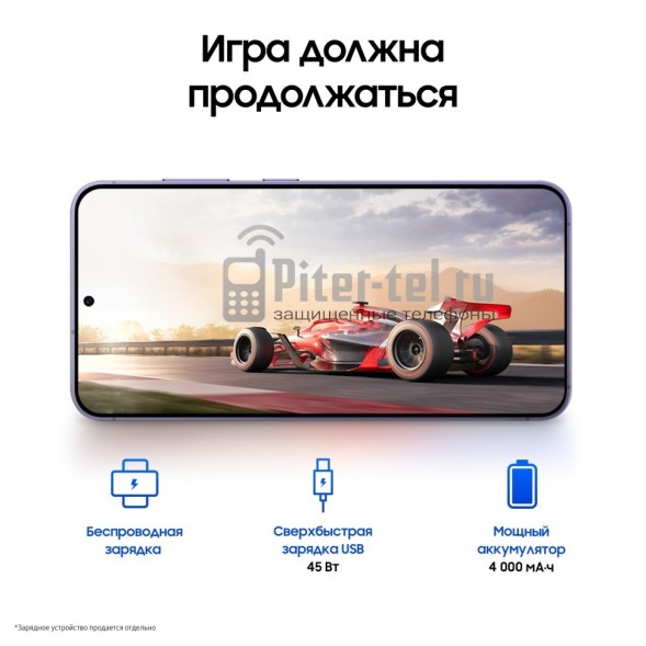 Смартфон Samsung Galaxy S24 8/256Gb Snapdragon (Dual nano SIM) Onyx Black