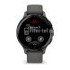 Умные часы Garmin Venu 3S 41mm Advanced GPS Smartwatch Pebble Gray с темно-серым ремешком