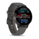 Умные часы Garmin Venu 3S 41mm Advanced GPS Smartwatch Pebble Gray с темно-серым ремешком
