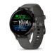 Умные часы Garmin Venu 3S 41mm Advanced GPS Smartwatch Pebble Gray с темно-серым ремешком