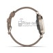 Умные часы Garmin Lily 2 Classic Cream Gold/Coffee Fabric с кофейным ремешком