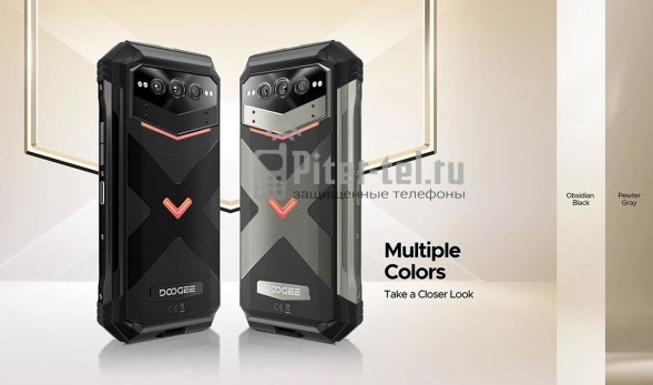 Смартфон Doogee V Max Plus 16/512Gb Pewter Gray
